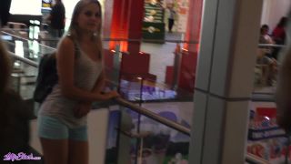 Letty Black Public Remote Vibrator In Large Malls - Public-3