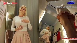 [GetFreeDays.com] Changing in a public locker room. Transparent clothes on big boobs Sex Leak November 2022-6