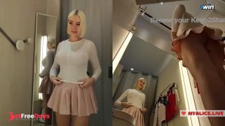 [GetFreeDays.com] Changing in a public locker room. Transparent clothes on big boobs Sex Leak November 2022-8