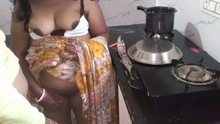 Big Ass Milf Indian Telugu Bhabhi Fucked In Kitchen With Neighbor Boy-0