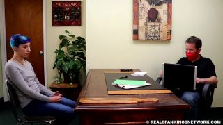 Free Porn Spank Video | [hotspanker.com] Real Spankings – MP4/Full HD – Kaitlynn – Paddled For Leaving Campus-2