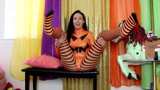 free xxx video 12 Kendall Olsen – Jack O Lantern Pantyhose - dirty talk - femdom porn spanking fetish-5