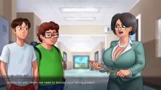 Role Play new step mom make seen in summertime saga part 4-6