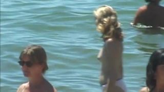 Perky Tits At The Beach-0