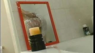 Shaving Fetish Brunette. This brunette youngin' is shaving herself bald and clean right before your eyes! Then later, she is joined by a guy who wants to show her the dark side. See what he does to her!-5