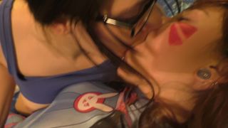 [Amateur] D. va and Mei Lesbian Оverwatch Сosplay-6