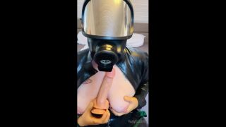 Heavyrubberette () - waders latex corset and bobbing boobs oh and me squirting all over the bed and of cours 27-01-2022-4