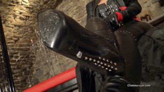 online video 28 young femdom femdom porn | Kinky Leather Clips – Locked for leather worship Liza | femdom joi-0