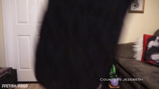 adult clip 25 Countess Jezebeth - Weak For Goth Boots on pov femdom feet slave-7