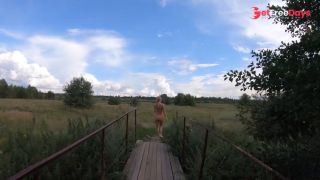 [GetFreeDays.com] Naked girl walks through the meadow to the river Sex Leak November 2022-9