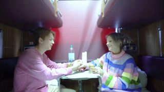 Amateur Russian Teens Hard Fucking In The Train (Hot Babes)-1