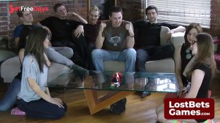 [GetFreeDays.com] Four lucky guys participate in a strip game and enjoy watching the girls strip down Adult Film February 2023-0