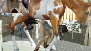 Animopron – Lara With Horse 2loops,  on 3d porn -7