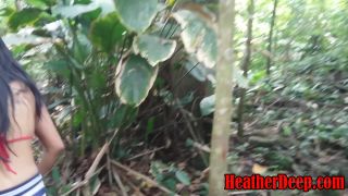 Onlyfans - heatherdeep - Heathers step sister goes on beach jungle trek and gets facial in woods for heatherdeep - 21-02-2020-4