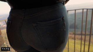 Risky Outdoor Sex In Puffy Jacket 1080p-8