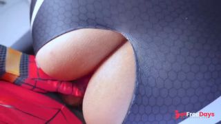 [GetFreeDays.com] SPIDERMAN ME DEJA TODA SU TELARAA A DENTRO DE MI VAGINA ROSADA Adult Clip January 2023-2