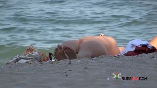 Great day on a naturist strand in Estepona, Spain.-2