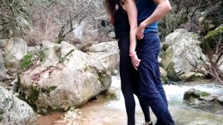 7167 Redhead Babe Sucking Cock and Standing Doggystyle Gets C...-2