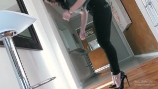 free video 1 sweaty feet fetish Young Goddess Kim - Caged Foot Bitch, young goddess kim on femdom porn-6