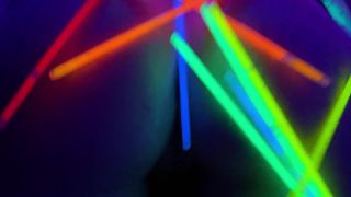 AmyHidePARTY HOLE Girl - Glow stick in Wet Pussy - PART 2-5