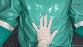 LatexLolaNoir - Latex Nurse Blowjob.-3