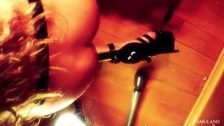 BDSM at Christmas, spanking and whipping makes me cum multiple times, f (BDSM porn)-6