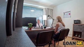 Loan4K - Andrea: Pervy Loan Shark Almost Got Caught With Horny Client - Hardcore-1