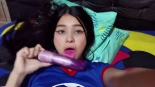Big Dick I agree to share a room with my stepsister and we fuck all night.-4