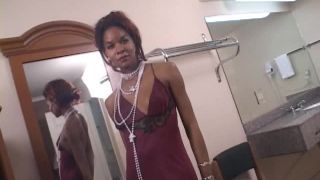 Online shemale video Fury Khan In Pearls And Pumps-1