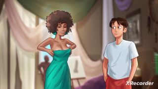 MZANSIXXXHD 23 - Sexy Brazilian Teacher Exploring her Painting Kink (Summertime Saga Gameplay)-2