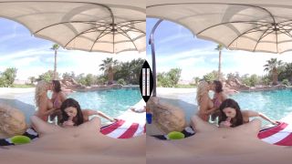 VR – Memorial Day – Becky Bandini, Krissy Lynn, Kylie Kingston, Ryan Driller on virtual reality -0