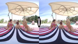 VR – Memorial Day – Becky Bandini, Krissy Lynn, Kylie Kingston, Ryan Driller on virtual reality -7