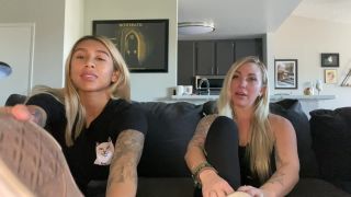 free adult video 22 foot fetish fun Empress Amora – Sweaty Sneaker Worship w_ Sorceress Bebe, feet on feet porn-6