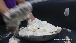 adult video clip 23 Soles of Silk — Banana Creampie Smash - high heels - fetish porn foot fetish footjob-7