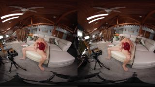 Samantha Sucks and Swallows it All - BTS Voyeur View Sinz 02-07-2025 - Pierced nipple-0