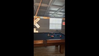 Skyler Simpson (skylersimpson) Pool Table Nude Strip Onlyfans (Pornstar)-1