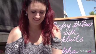 Redhead Melina Cheating Bf At Pickup Casting At Holiday And Fuck At Pool - Cheating-2