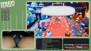 [GetFreeDays.com] PandaFemboy Plays Mario and Luigi Brothership Part 21 Sex Leak May 2023-4