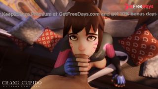 Compilation Widowmaker Anal Doggy Style with D.va Loving Gentle Blowjob Grand Cupido Overwatch-8