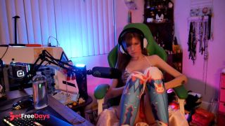 [GetFreeDays.com] Overwatch D.Va thanks you with an ASMR blowjob and oily tease before sliding you between her thighs Adult Film May 2023-9