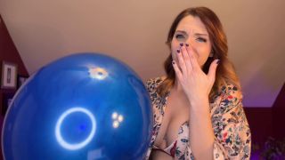 Sneeze Goddess - Sneezing During a Balloon Video - Video-0