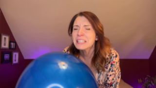 Sneeze Goddess - Sneezing During a Balloon Video - Video-2