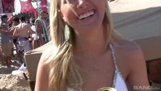 College Party Girls Flash Their Tits In Public During Spring Break-3