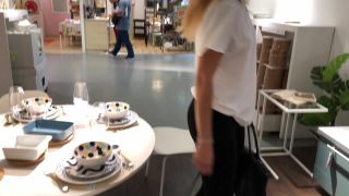 adult video 9 IviRoses Exhibitionist Public Nudity – Risky IKEA anal dildo barefoot, shrinking fetish on toys -2