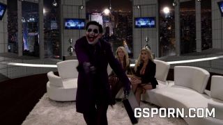 Hot Orgy In Gotham City With Three Busty Sluts And The Joker-0