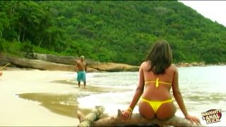 Latina with small tits gets her hairy sy pounded hard by a str....-1