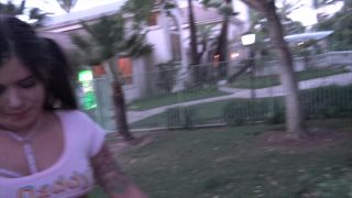 ManyVids presents Kasai Xo - Public Fuck And Cum Walk With Chad White on teen -1
