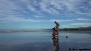 [Amateur] Dream Sex on the beach ( PUBLIC / OUTDOORS ) Couple Goals - @andregotbars @Sukisukigirl0.2-1