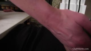 Mistress Kandy - Stiletto Pantyhose Trample then allowed to Cum - Foot Fetish-7