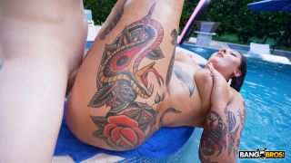 Roxanne Roselle - Poolside Booty - Big Tits-0